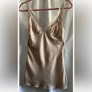 Victoria's Secret Silk Slip Chemise in Nude Blush